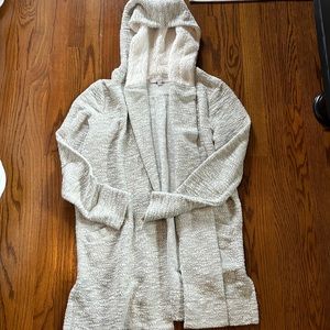 Textured Loft open front cardigan